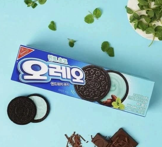 mint flavored oreos